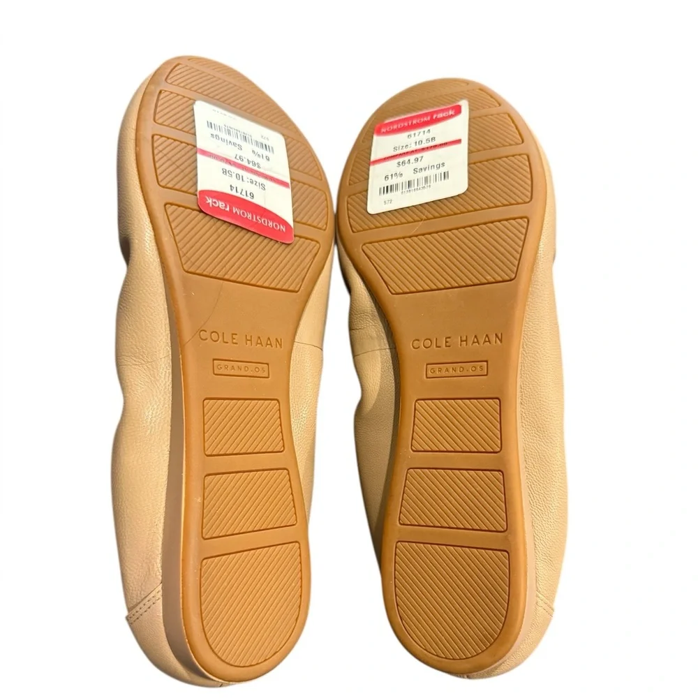 Cole Haan Leather Flats NWT 10.5 - Picture 6 of 8
